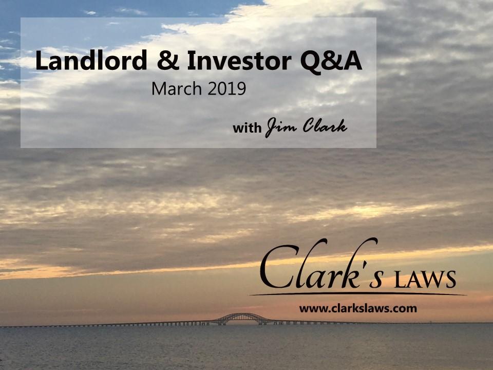 clarks laws faq march 2019